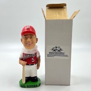 Vintage 2001 MLB Bobble Dobbles Cal Ripken Jr. Rochester Red Wings Bobblehead